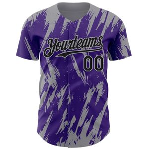 Maillot de baseball d'hiver personnalisé en gros, à manches courtes, avec fermeture boutonnée intégrale, respirant, pour équipe sportive, en coton biologique, antibactérien - Product Image 6