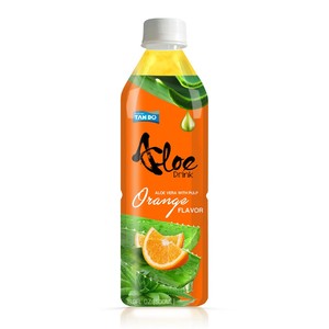 Jus de fruits Tan Do Aloe Vera 500ml, faible en gras, 100% pur, aromatisé à l'ananas, au fruit de la passion, à la mangue et à la noix de coco, 10 Brix, en bouteille - Product Image 2