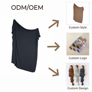 Soft Knotted Baby <b>Swaddle</b> <b>Wrap</b> Perfect for Newborn Sleep and Daily Use - Product Image 5