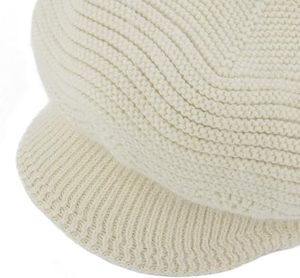 Bonnet d'hiver unisexe personnalisé avec logo sérigraphié, en tricot côtelé 100 % acrylique, chaud et à revers, 48-50 cm, vente en gros - Product Image 4