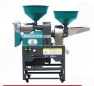 Multi-Functional Huller & Grain <b>Grinder</b> 150-200kg/h Capacity Heavy-Duty <b>Mini</b> Rice Milling & Flour Grinding Machine for Paddy, - Product Image 2