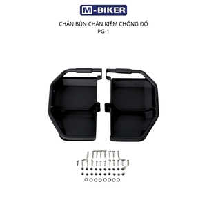 Juego de Guardabarros Delantero y Trasero Yamaha PG1 para Motocicleta, Protector de Salpicaduras de Acero Inoxidable/Aleación de Aluminio-M-Biker, Instalación Posible - Product Image 1