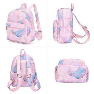 Men's Women's Waterproof Durable Laptop <b>Backpacks</b> for Business Travel Custom Logo Embroidered Corduroy Material Zipper Closure - Product Image 2