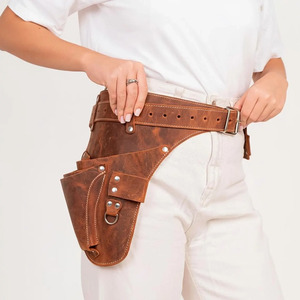 Ceinture porte-outils en cuir robuste pour fleuriste, logo personnalisé disponible, design personnalisé, impression de logo, ceinture tablier pour fleuriste - Product Image 3