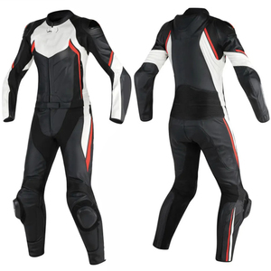 Traje de Motocicleta Personalizado, Traje de Cuero para Carreras de Motos, Último Diseño en Trajes de Cuero para Motociclismo y Ropa de Carreras de Motos - Product Image 1