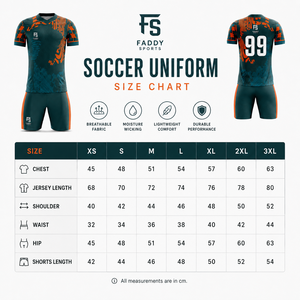Ensemble d'uniformes de football personnalisés entièrement sublimés, respirant, à séchage rapide, maillot de football pour hommes, vêtements d'entraînement d'équipe, kits de football personnalisés - Product Image 6