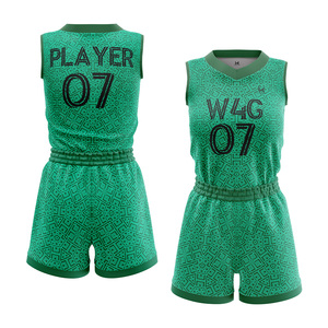 Conjunto de Uniforme de Baloncesto Personalizado para Chicas de Tallas Grandes, Uniforme Deportivo de Alto Rendimiento, Fabricante OEM, Conjuntos de Equipo a Bajo Precio - Product Image 3