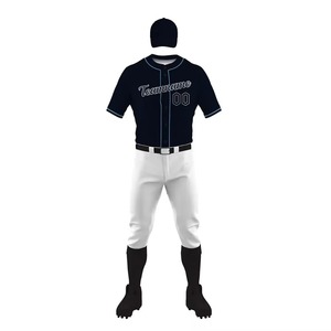 Proveedor Directo de Fábrica, Ropa Deportiva para Hombre, Uniformes de Béisbol, Tejido de Poliéster Transpirable de Secado Rápido, la Mejor Calidad - Product Image 1