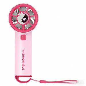 Mini Ventilador de Alta Velocidad con Diseño de Dibujos Animados, 3 Velocidades, Batería de Litio de 500 mAh, Venta al Por Mayor Directa de Fábrica, Personalizable - Product Image 1