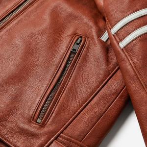 Chaqueta de Motociclista de Cuero Genuino para Hombre de la Mejor Calidad, Nueva Colección de Invierno, Chaquetas de Motocicleta con Protecciones Desmontables Personalizadas - Product Image 5