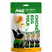 Friandises à lécher pour chats en gros : Bâtonnets saveur poulet, thon, saumon, sans céréales, riches en protéines, nutrition saine pour chats