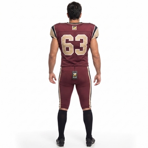 Uniforme de football américain moderne conçu pour la vitesse, le confort, la flexibilité et des performances fiables lors de chaque match. - Product Image 2