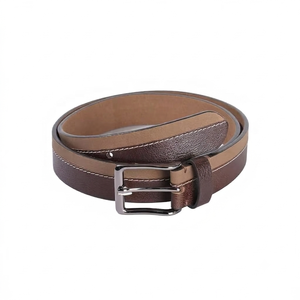 BS INTERNATIONAL NA234 Custom Branded Cow Hide Leather Vintage Style Eco-Friendly Waterproof High Strength Steel Square Pin 3D - Product Image 6
