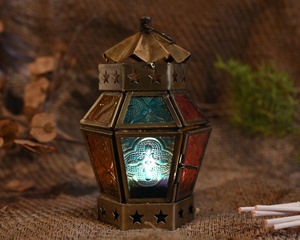 โคมไฟแก้วตกแต่งโต๊ะดีไซน์หรูหราทันสมัยทำด้วยมือทำจากโลหะตั้งพื้นสำหรับตกแต่งบ้าน - Product Image 5