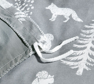 Wholesale High Quality Grade Modern All-Season <b>Grey</b> <b>King</b> <b>Size</b> Cotton <b>Duvet</b> Cover <b>Set</b> 300tc Thread Count Waterproof Eco-Friendly - Product Image 6