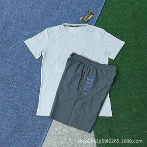 Conjunto de Camisetas de Cuello Redondo de Manga Corta Estampadas de Alta Calidad con Diseño Personalizado, Transpirables y Holgadas para Hombre, Verano - Product Image 3