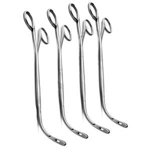 Pinzas para cálculos renales más vendidas, instrumentos quirúrgicos de urología, pinzas de acero inoxidable para sujetar cálculos, modelo DC-S-9, certificado CE - Product Image 3