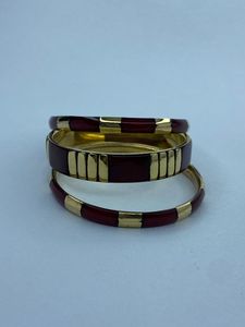 Best Quality Customized Top-Notch Handcrafted Brass Resin Fashion Bracelet Women Featuring Striking Color Pearl Direct India - Product Image 4