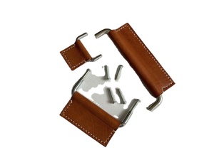 Tiradores de Cuero Artesanales VintageCraft, Pulidos e Impermeables, Estilo Love, para Gabinetes, Cajones, Muebles, Puertas de Armario - Product Image 3