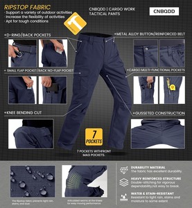 High Performance Utility <b>Cargo</b> <b>Pants</b> <b>Ripstop</b> Fabric Professional Workwear Manufacturer - Product Image 6