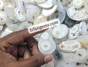 Solar Quartz Gemstone 100% Natural Solar Quartz Cabochon Gemstone A One Quality Solar Quartz Loose Gemstone For Making Jewelry - Product Image 1