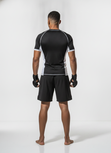 Conjunto de Camiseta y Pantalones Cortos Deportivos de Manga Corta para Hombre de Alta Calidad, para Surf, Natación, Entrenamiento de MMA - Product Image 2