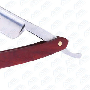 Stainless Steel <b>Blade</b>-Changeable Straight <b>Barber</b> Finger Razor Professional Grooming Tool at Wholesale Prices - Product Image 2