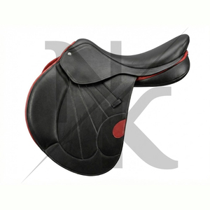 Ensemble de sellerie d'obstacle et de dressage en cuir véritable 100% authentique, très demandé, pour l'équitation anglaise, produits d'équitation anglaise en provenance d'Inde - Product Image 4