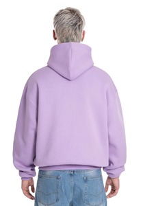 Hoodie oversize polyvalent, coupe décontractée, capuche à cordon ajustable, poche kangourou, ourlet côtelé, haut moderne et élégant pour superposition - Product Image 5