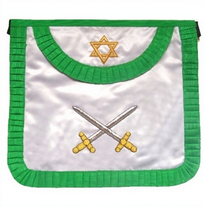Ropa de Grado Premium para Logia Masónica, Rito Francés, Orden Tercera, Caballero de Oriente y Occidente, Regalia Ceremonial Masónica - Product Image 5