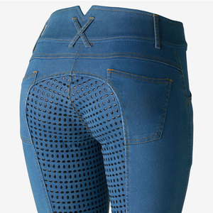 Pantalones de Montar a Caballo de Alta Calidad, Elásticos en 4 Direcciones, Leggings, Ropa Ecuestre, en Tela Técnica con Tacto Suave - Product Image 3