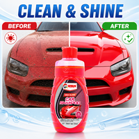Shampooing auto Getsun 500ml haute brillance, formule neutre, savon de lavage, nettoyage puissant, sans danger pour la peinture des SUV et véhicules utilitaires