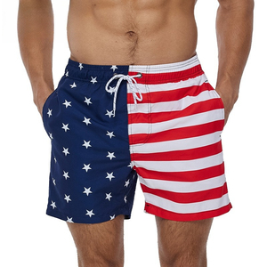 Pantalones Cortos Casuales Holgados con Estampado Floral para Hombre, Talla Grande, de Secado Rápido, para Playa, con Característica Impermeable, Diseño de Puntos, Precio de Fábrica al por Mayor - Product Image 1