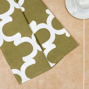 Serviette de cuisine carrée imprimée en coton 100% tissé, écologique, lavable en machine - Product Image 4