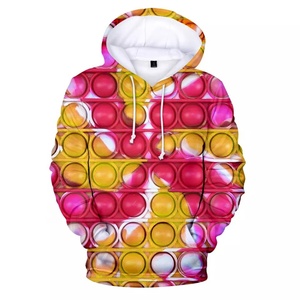Sudadera con capucha de llama colorida para hombre y mujer, ropa de calle con capucha 3D, suelta, otoño e invierno, nueva tendencia - Product Image 5