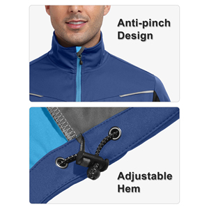 Best High Quality Cage <b>Jacket</b> Stand Collar Skin Friendly Breathable Blank Adjustable Bottom Baseball Cage Men's <b>Jackets</b> - Product Image 6