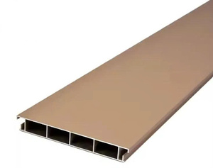 Plancher en alliage d'aluminium à texture bois série 6000 résistant aux UV avec service de découpe en forme d'angle pour outils de transport - Product Image 1
