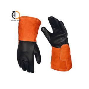 <b>Welding</b> Gloves Heavy Duty Heat Resistant Leather Work Safety Gloves - Product Image 5