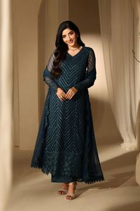 Traditional Indian <b>Pakistani</b> Women Salwar Kameez Cotton Embroidered <b>Dress</b> Ideal for <b>Eid</b> and Party Wear Latest Women <b>Dress</b> - Product Image 5