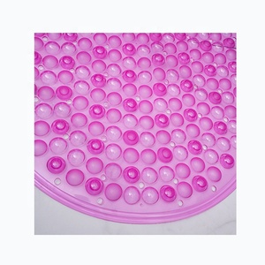 Tapis de douche antidérapant en vinyle pour salle de bain - Product Image 1