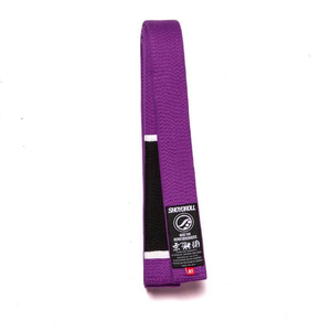 Ceinture de karaté personnalisée avec logo, arts martiaux, 100% coton, 100g, unisexe, marron, rouge, noir, bleu, violet, 2026 - Product Image 5