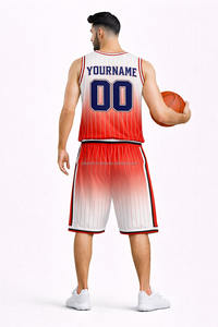 Uniforme de Baloncesto Personalizado para Adultos con Sublimación OEM, Impresión por Transferencia de Calor, 100% Poliéster, Secado Rápido y Transpirable para Deportes - Product Image 4