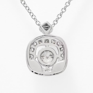 Joyería Fina, Collar con Colgante de Diamante Cultivado en Laboratorio de 0.50ct, Corte Radiante, Engaste en Bisel, Oro Amarillo de 14K, Certificado IGI, Diseño Elegante para Mujer - Product Image 2