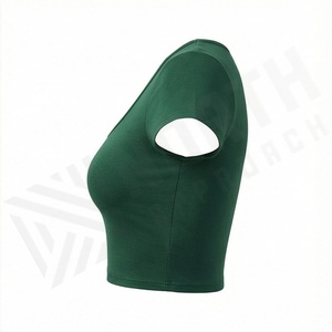 Ropa de Moda para Mujer, Top Corto para Uso en Exteriores, Camiseta de Estilo Nuevo, Ropa Deportiva Elegante, Prendas de Moda, Tops, Ropa de Gimnasio - Product Image 3