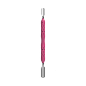 Pousse-cuticules en acier inoxydable de haute qualité avec manche en silicone, lame russe aiguisée, réutilisable - Product Image 1
