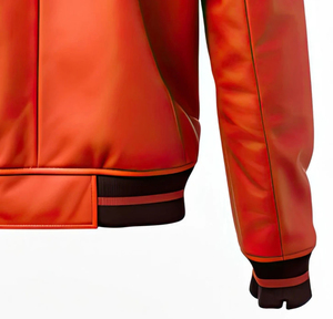 Chaqueta Estilo Racing para Hombre, Cierre Frontal con Cremallera, Ropa Exterior Informal para Uso Diario, Viajes, Actividades al Aire Libre y Estilo Urbano - Product Image 6
