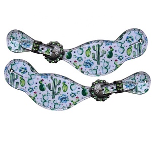 ที่กำหนดเองทำสูง Quality100 % วัวหนังตะวันตกมือวาดเดือยสายขายส่งผู้ผลิต - Product Image 1