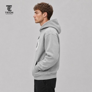 Top Quality Men Oversized Pullover Cotton Unisex Heavy weight Hoody Wholesale Customizable <b>3D</b> Puff Printing logo <b>Hoodies</b> for Men - Product Image 2