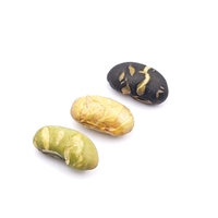 En gros, Snack de soja mixte : Haricots de soja grillés, Edamame, Soja verte, Soja jaune, Haricot noir, Riche en protéines végétales, Végétalien
