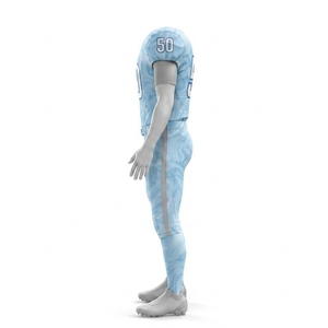 Uniforme de football américain STAR SPEED de qualité supérieure, couleur personnalisée, polyester respirant, écologique, imperméable, logo personnalisé - Product Image 4